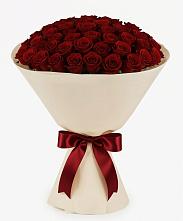 Букет 101 Бордовая роза Блэк Бакарра в Минеральных водах