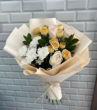 Букет цветов из:  Розы и Хризантемы в Минеральных водах