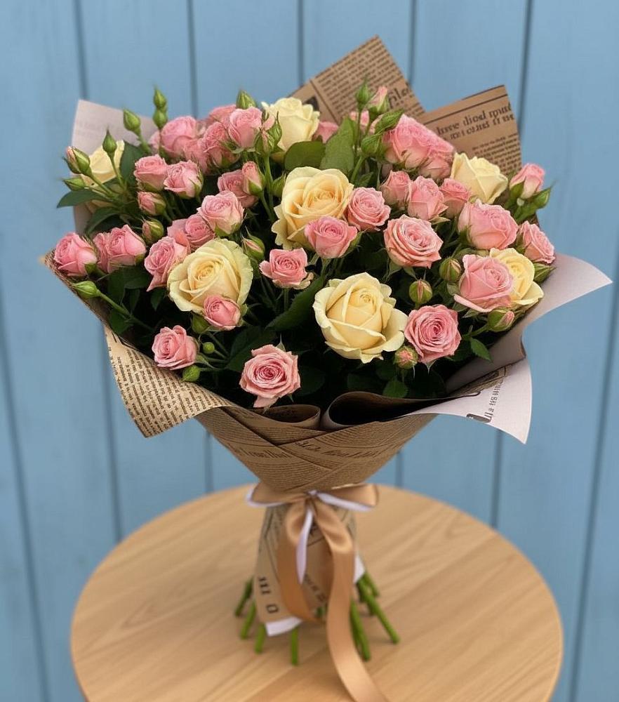 Букет цветов из: Розы в Минеральных водах