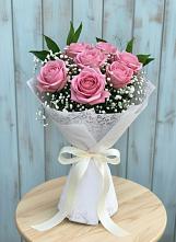 Букет цветов из:  Розы #REPLACE_PRED# Минеральных водах