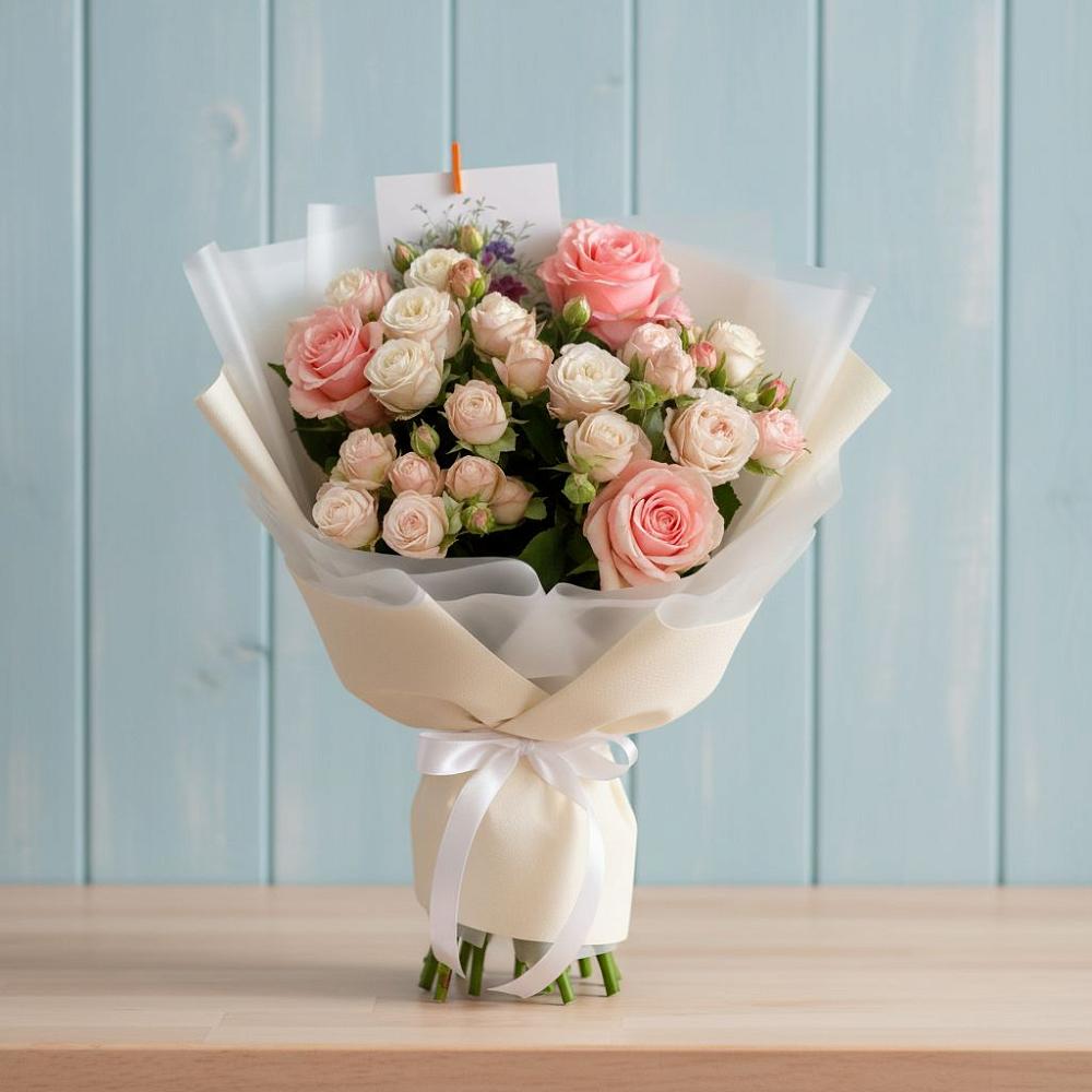 Букет цветов из: Розы в Минеральных водах