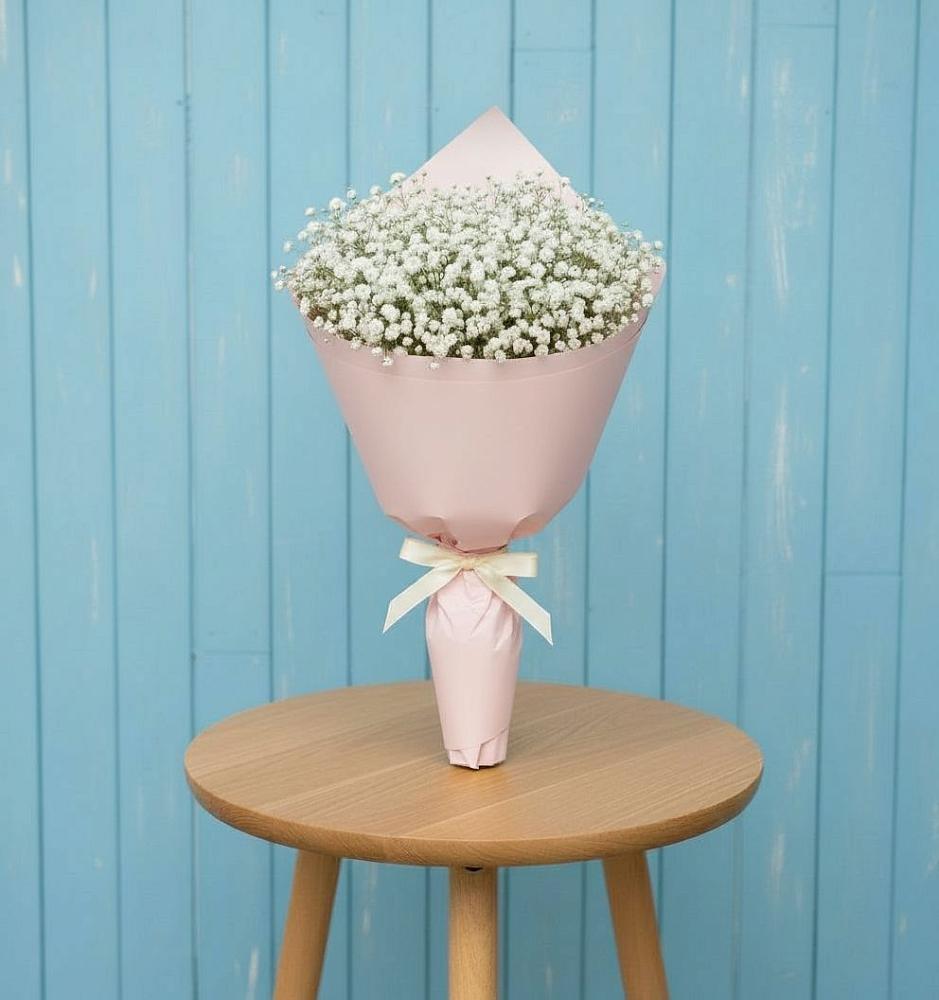 Букет цветов из: Гипсофила в Минеральных водах