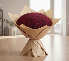 Букет 101 Красная роза в Минеральных водах