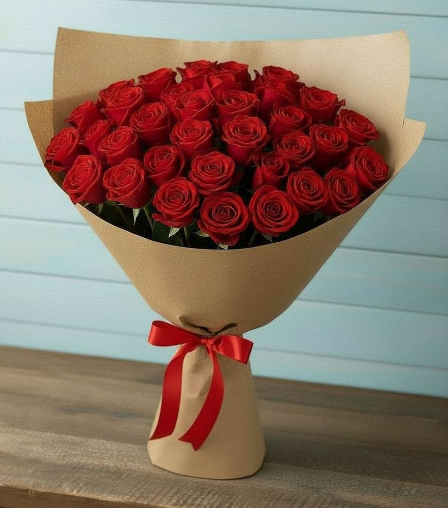 Букет Красные розы Милано в Минеральных водах