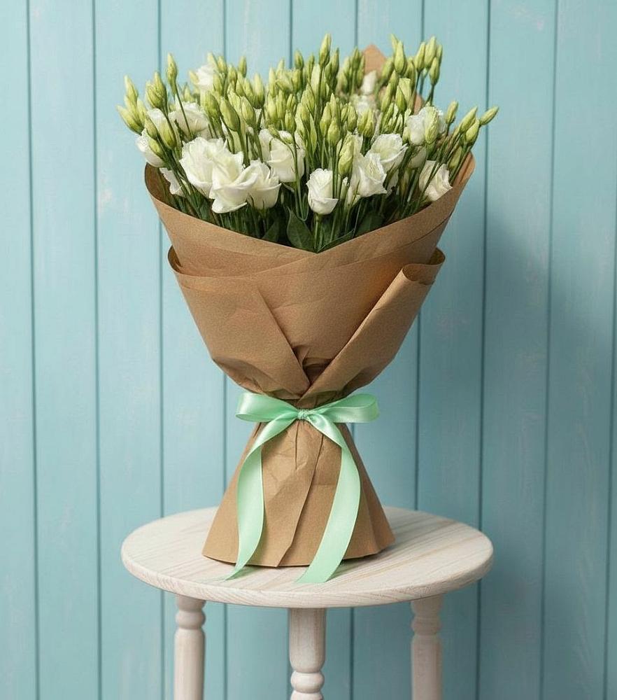 Букет цветов из: Лизиантусы в Минеральных водах