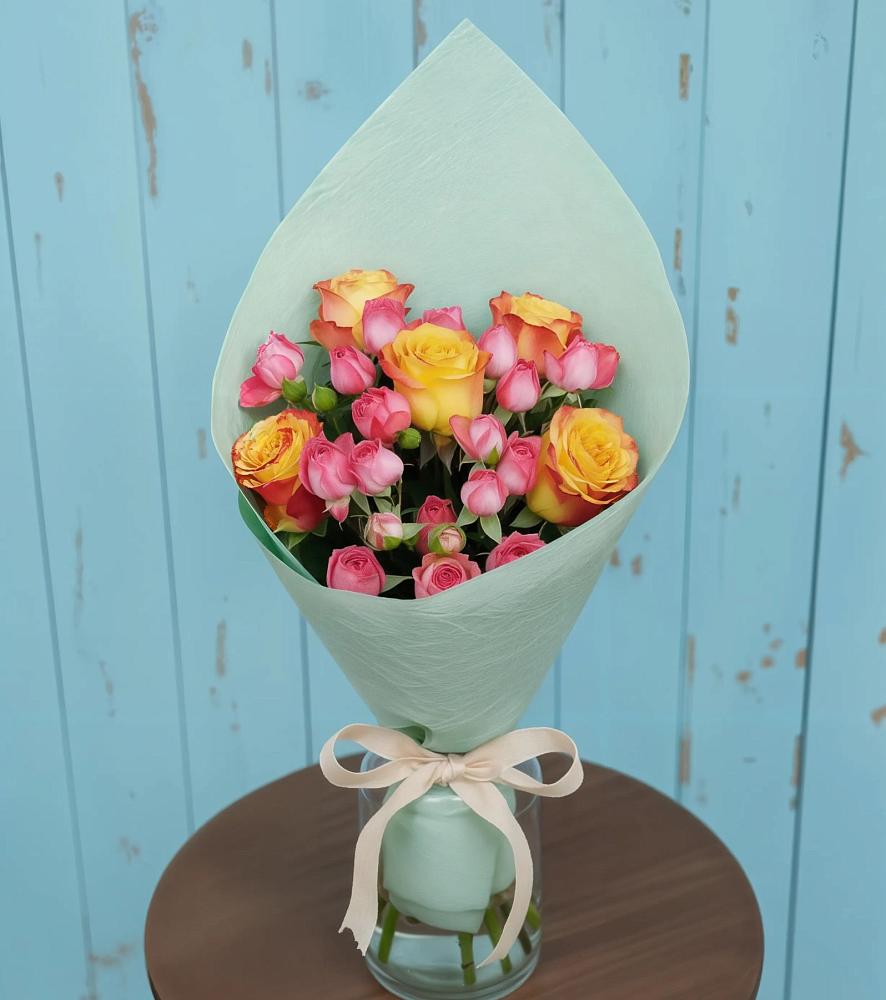 Букет цветов из: Розы в Минеральных водах