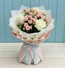 Букет цветов из:  Розы #REPLACE_PRED# Минеральных водах
