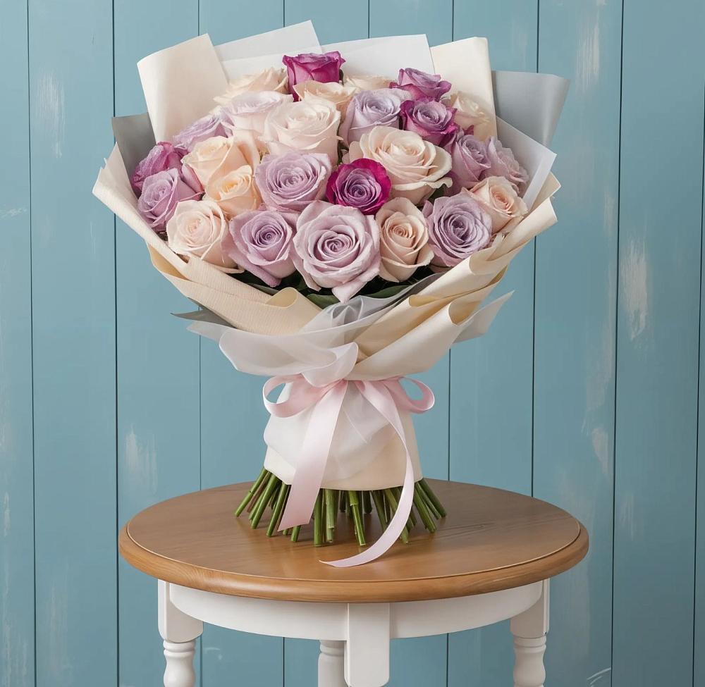 Букет цветов из: Розы в Минеральных водах