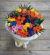 Букет цветов из:  Розы и Хризантемы #REPLACE_PRED# Минеральных водах