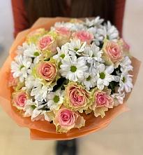 Букет цветов из:  Розы и Хризантемы #REPLACE_PRED# Минеральных водах