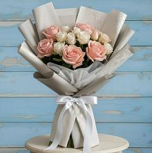Букет цветов из:  Розы #REPLACE_PRED# Минеральных водах
