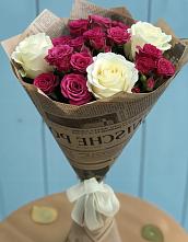 Букет цветов из:  Розы #REPLACE_PRED# Минеральных водах