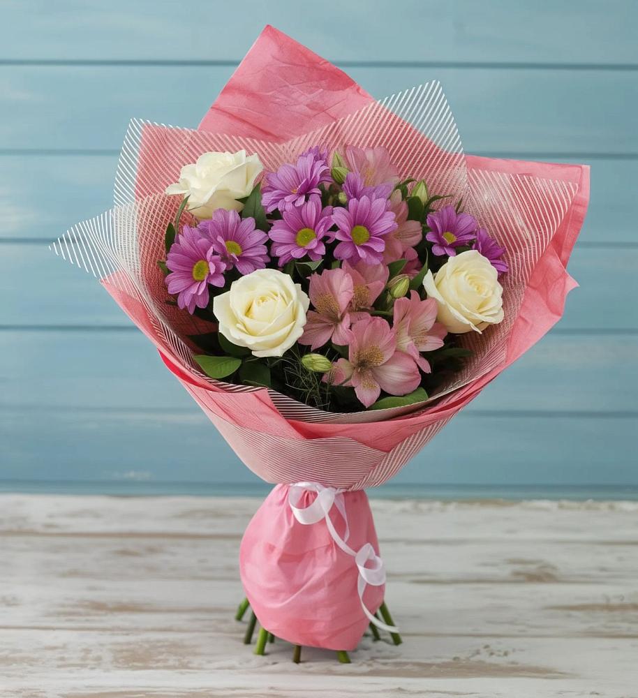 Букет цветов из: Герберы в Минеральных водах