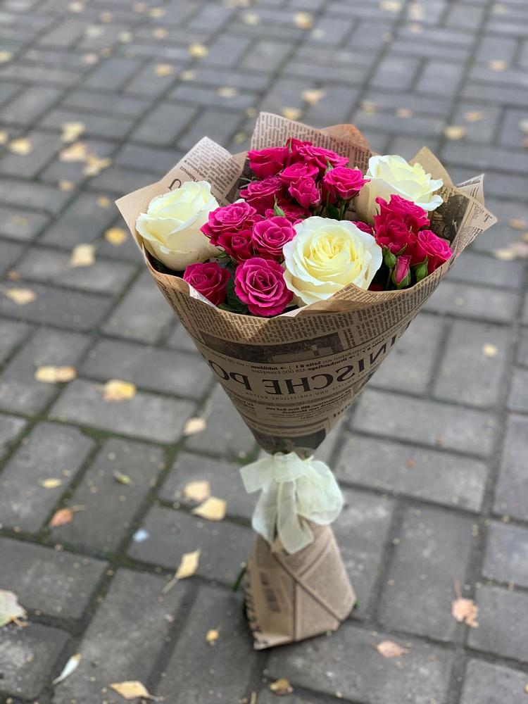 Букет цветов из: Розы в Минеральных водах