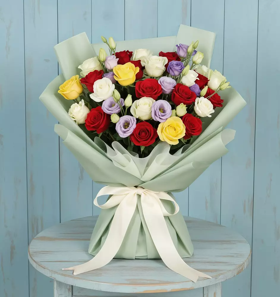 Букет цветов из: Розы в Минеральных водах