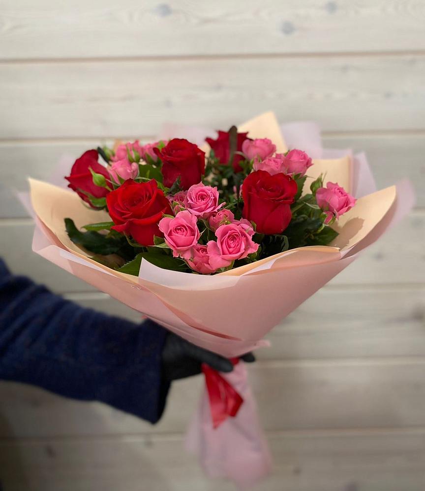 Букет цветов из: Розы в Минеральных водах