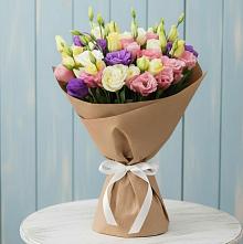 Букет цветов из:  Лизиантусы в Минеральных водах